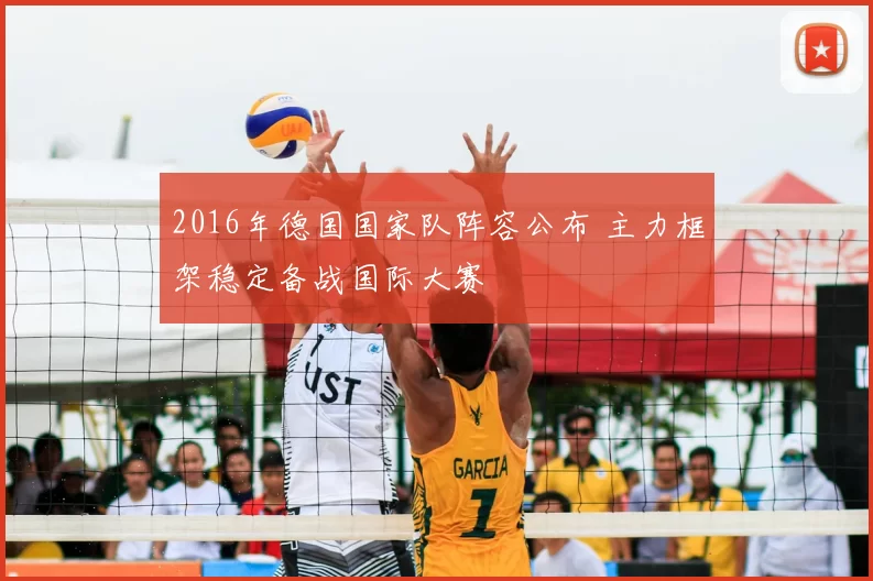 2016年德国国家队阵容公布 主力框架稳定备战国际大赛