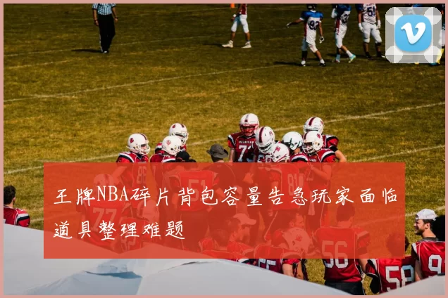 王牌NBA碎片背包容量告急玩家面临道具整理难题